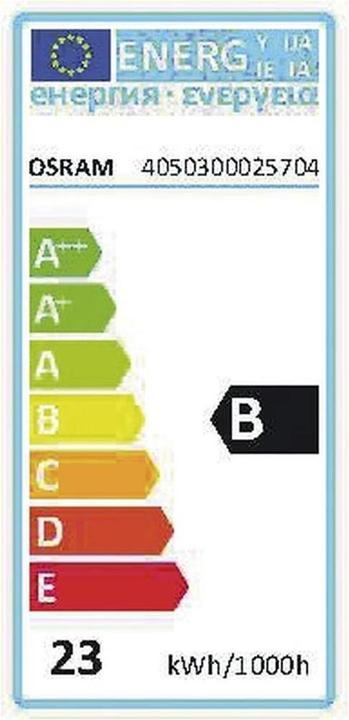 Energie-Label Osram Dulux (G24d-2, 18 W, 1200 lm, 1 x, G)