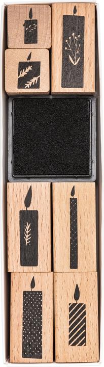 Produktbild Rico Design Stempelset "Kerzen"