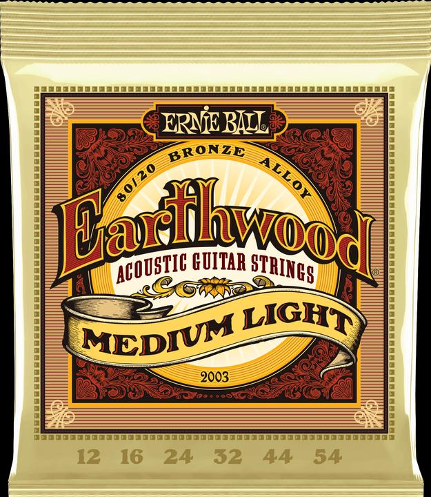 Produktbild Ernie Ball Earthwood Medium Light (6 x, Gitarre, 0.05")