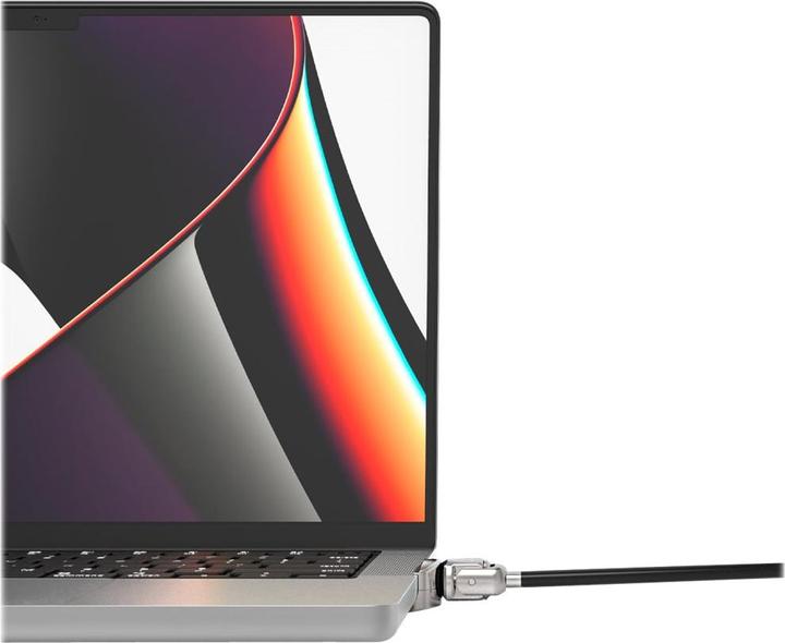 Actual product image Maclocks Ledge adapter for 2021 M1 MacBook Pro 14" + Keyed Cable Lock (ETA April 1st)