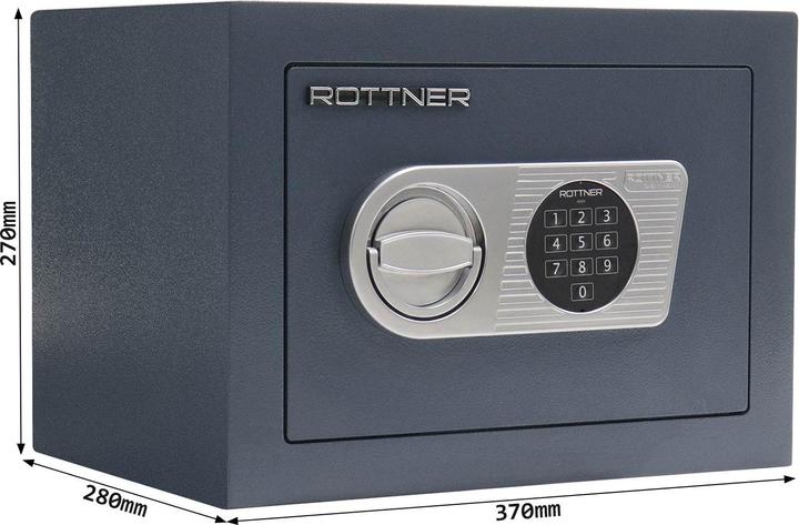 Actual product image Rottner Safe EN0 Samoa 26 Electronic lock (11 l)