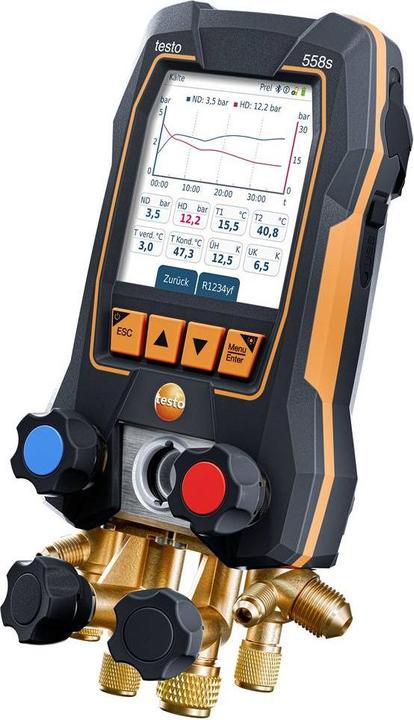 Actual product image Testo Smart Vakuum Set 558s mit Stromzange