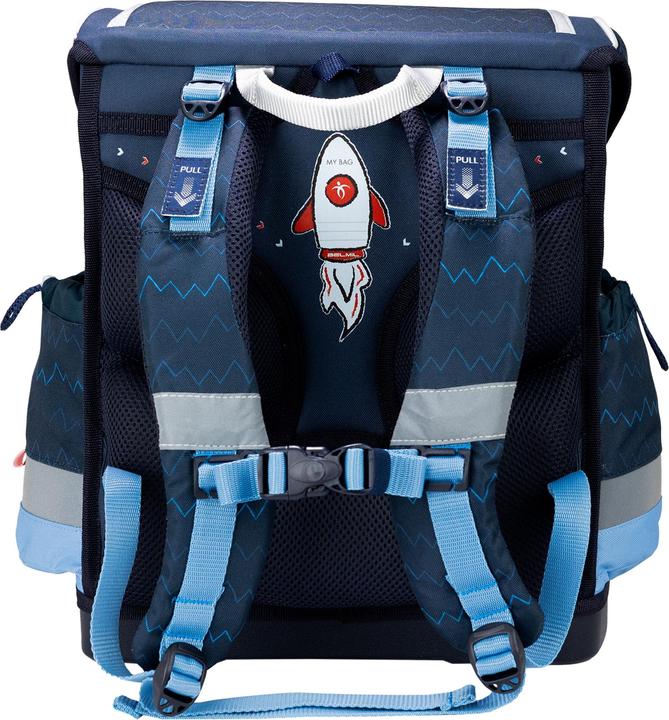 Produktbild Belmil Classy Plus ergonomisches Schulranzenset 5tlg. "Wolve (19 l)