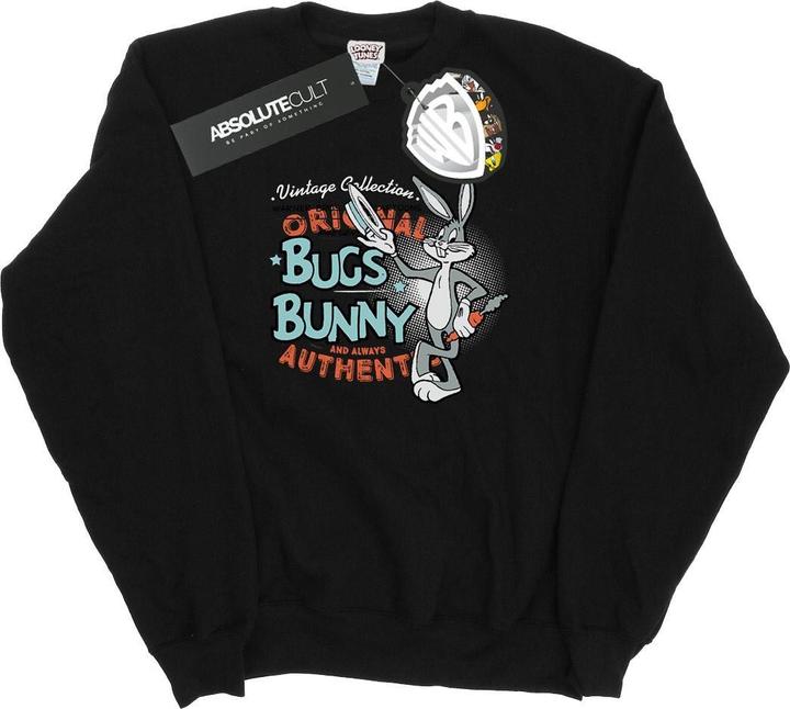 Actual product image Looney Tunes Womens/Ladies Bugs Bunny Vintage Sweatshirt (L)