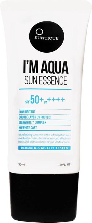 Suntique i'm aqua sun essence (Sonnencreme Gesicht, SPF 50+, 50 ml)