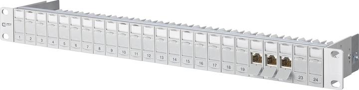 Produktbild Metz Connect BTR E-DATmodul 24x8 CAT6 1HE (Patch Panel)