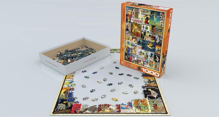 Actual product image Eurographics Antique bicycle posters (1000 pieces)