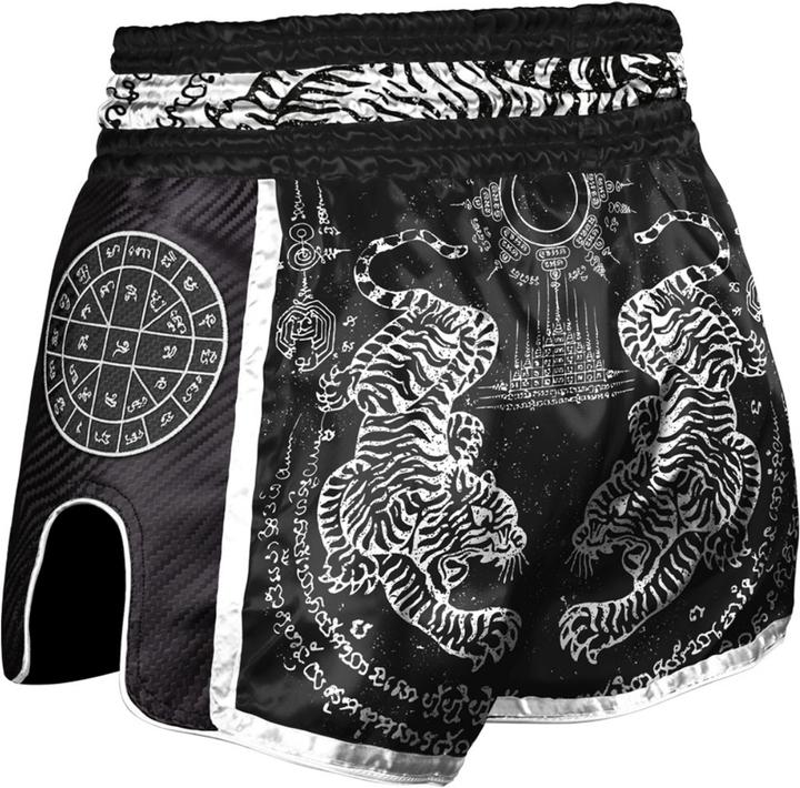 Produktbild 8Weapons 8 Weapons Muay Thai Shorts Carbon - Sak Yant Tigers (XXL)