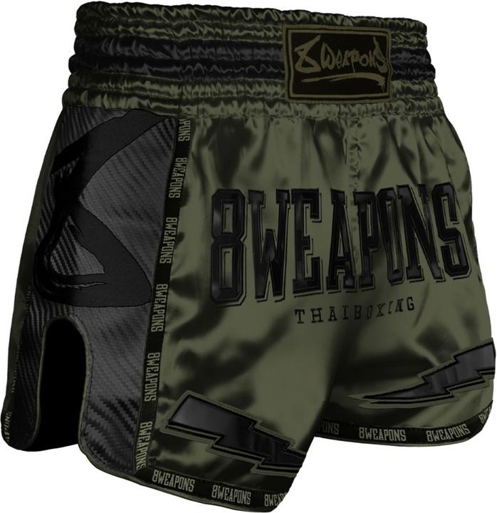 8Weapons 8 WEAPONS Muay Thai Shorts Carbon - Underworld Olive XXL (L)