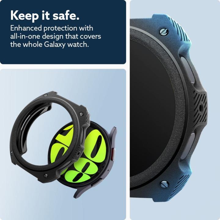Productafbeelding Caseology Vault hoesje voor Samsung Galaxy Watch 7 (44mm) - Matzwart