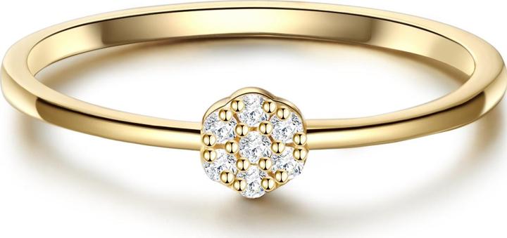 Image du produit Glanzstücke München Femme argent sterling zirconium or jaune - 23676 (58, Argent 925)