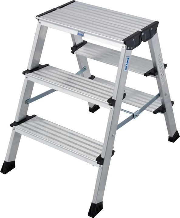 Produktbild Krause Aluminium Doppel-Klapptritt kl (Trittleiter, 42 cm)