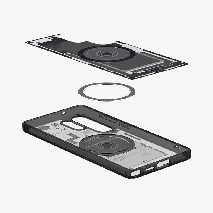 Image du produit Spigen Ultra Hybrid Mag Hülle für Samsung Galaxy S25 Ultra Zero One – Schwarz (Samsung Galaxy S25 Ultra)