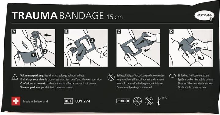 Hartmann Trauma Bandage 15cm Btl