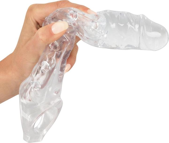 Actual product image You2Toys Clear Penis Sleeve