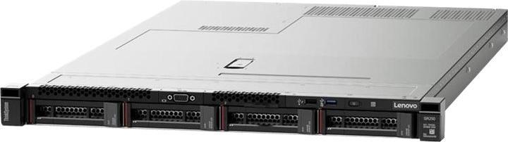 Actual product image Lenovo ThinkSystem SR250 7Y51 (Intel Xeon E-2276G, 128 GB, Rack Server)
