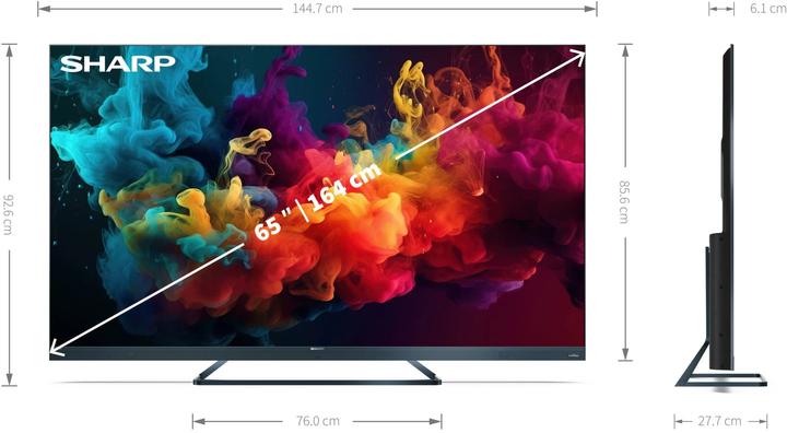 Immagine prodotto Sharp 65FQ5EG (65", QLED, 4K, 2023)