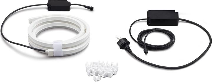 Actual product image Philips Hue LED Stripe Lightstrip Outdoor (DE Plug) (Multicoloured, 200 cm, Outdoor)