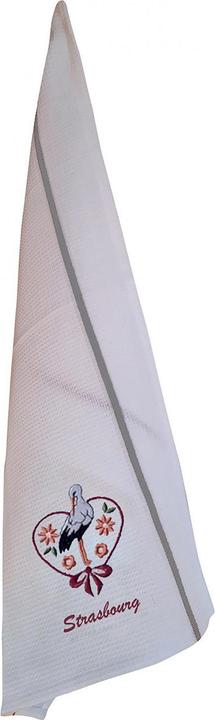 Actual product image Winkler honeycomb tea towel stork flowers strasbourg (50 x 70 cm)