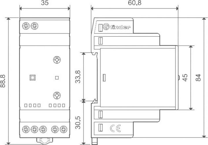 Image du produit Finder Interrupteur crépusculaire sans hystérésis
