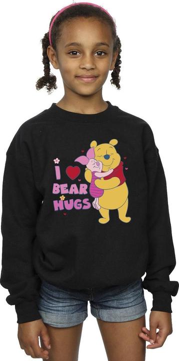Actual product image Disney Girls Winnie The Pooh Mum Best Hugs Sweatshirt (128)