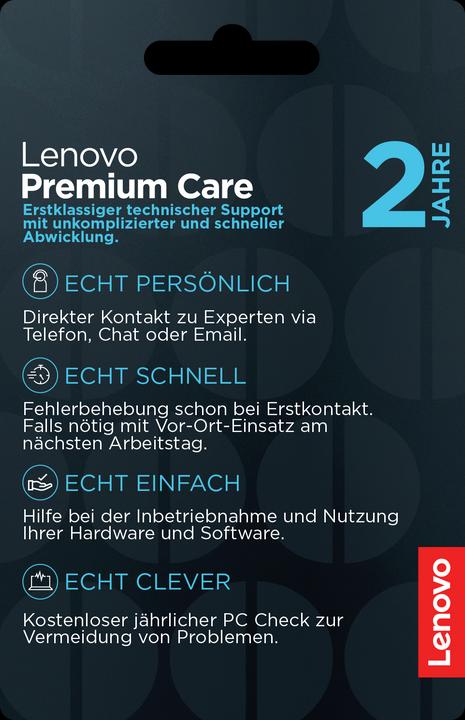 Immagine prodotto Lenovo Assistenza Premium (24 mesi, In loco, Giorno lavorativo successivo)