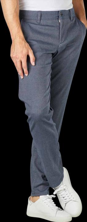 Image du produit Alberto Lou-J Soft Wool Look Chino Regular Slim Fit Navy (W40/L32)
