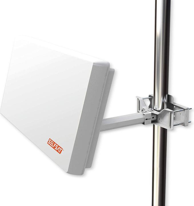 Produktbild Selfsat H22D4+ Flachantenne mit Quad LNB 4 Teilnehmer (Flachantenne, 34.50 dB, DVB-T / -T2)