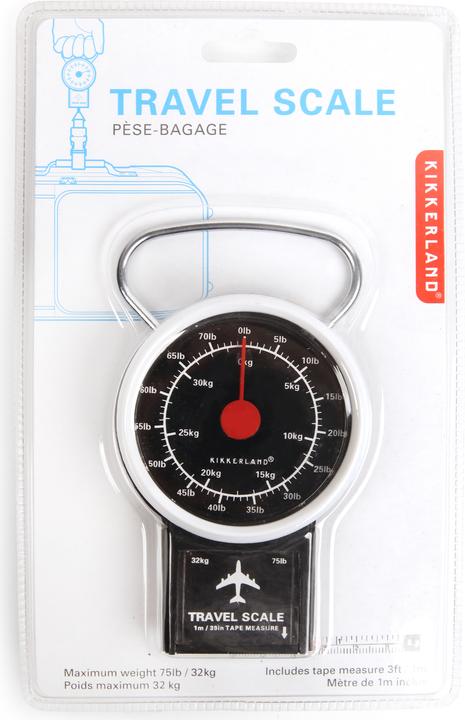 Actual product image Kikkerland Travel Luggage Scale (Luggage scale)