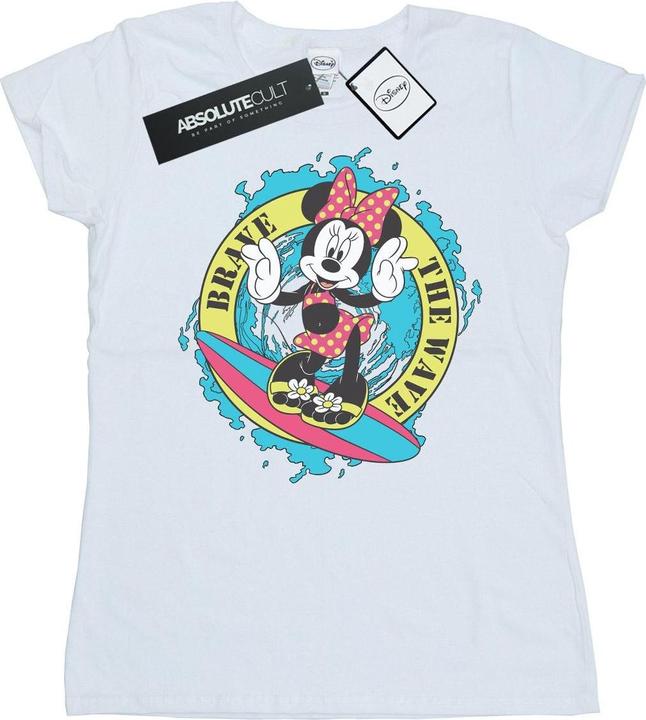 Disney Minnie Mouse Brave The Wave TShirt (M)