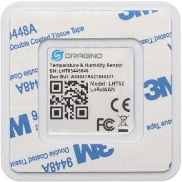 Produktbild Dragino LHT52 Indoor LoRaWAN Temperatur- und Feuchtigkeitssensor 868MHz