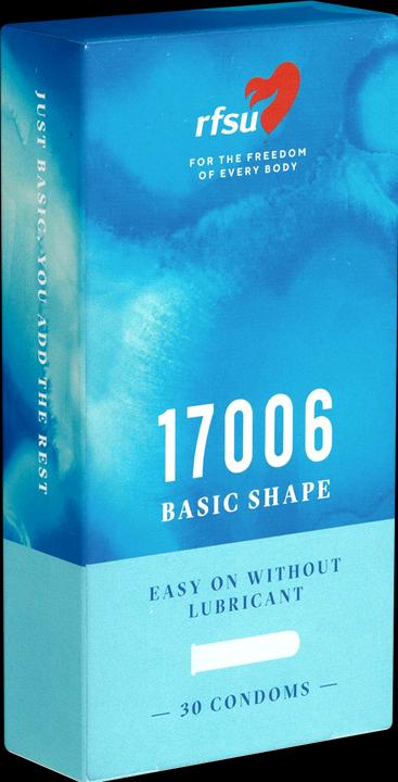 Produktbild rfsu 17006» (Basic shape without glide) 30 trockene Kondome ohne Reservoir (30 Stk.)