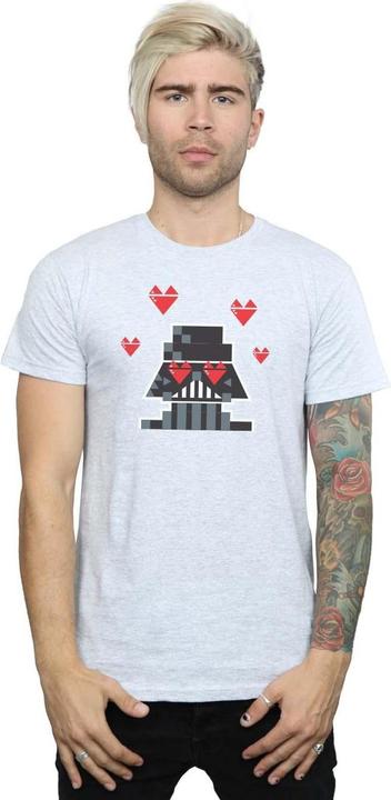 Image du produit Star Wars - T-shirt VALENTINES VADER IN LOVE - Homme (M)