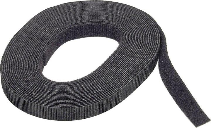 Produktbild wolfcraft wolfcraft 1 Klett-Binder schwarz für Haushalt, 5m (10 mm)