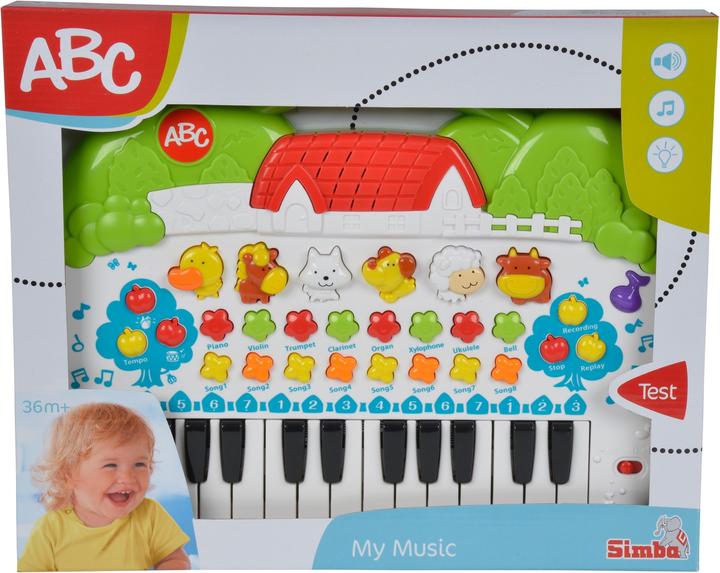 Actual product image Simba ABC Animal Keyboard (English)