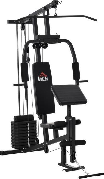 Swisshandel24 Gym Strength station Fitness station Multigym Fitness centre Fitness equipment incl. weights with