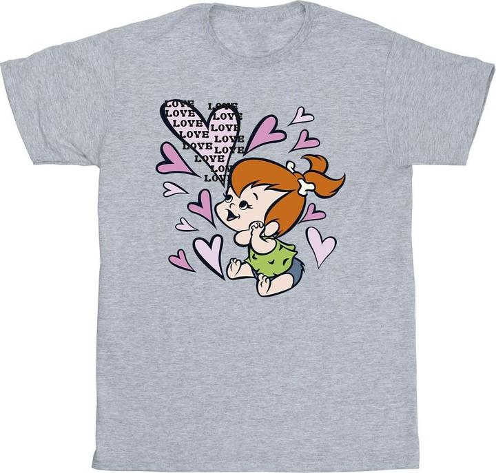 Produktbild The Flintstones Pebbles Love Love Love TShirt (XXL)
