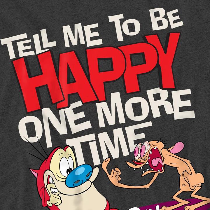 Produktbild Ren & Stimpy Tell Me To Be Happy TShirt (M)