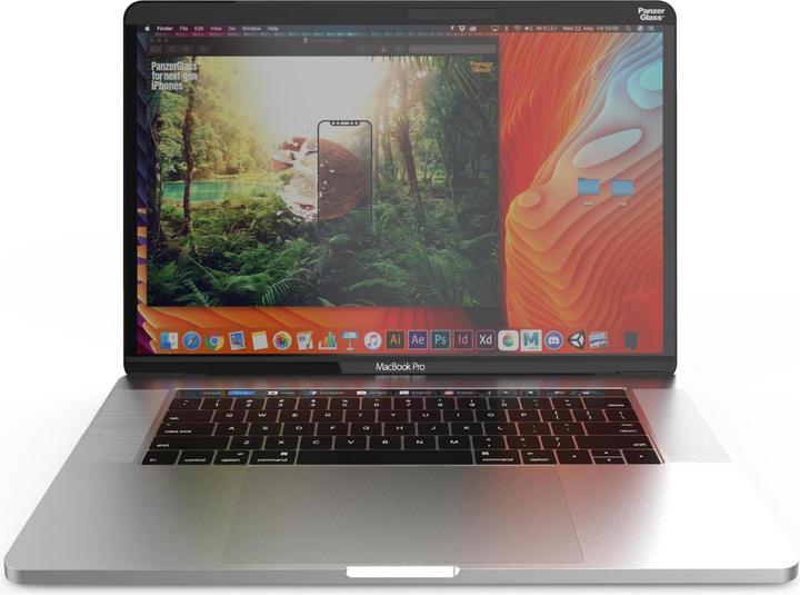 Produktbild PanzerGlass MacBook Pro Displayschutz + DualPrivacy magnetisch (15.40", 16 : 10)