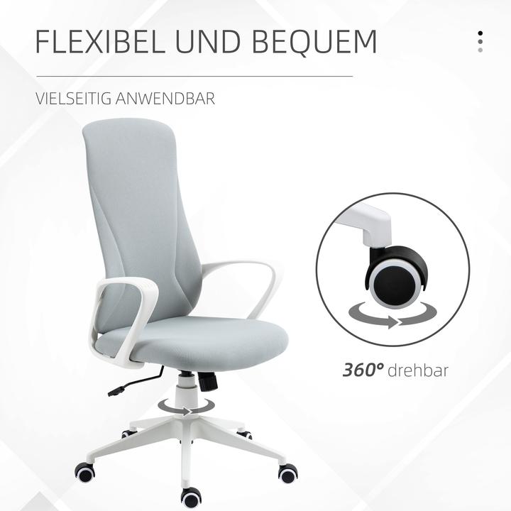 Actual product image Vinsetto Office chair with rocker function