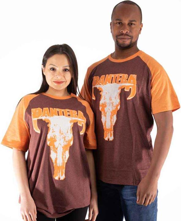 Pantera Skull (BrownOrange) Raglan