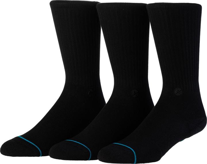 Produktbild Stance Socken Shelter Schwarz 3er-Pack (3er Pack, 43 - 47)