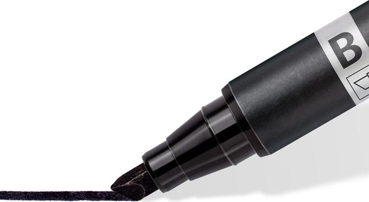 Image du produit Staedtler Lumocolor® permanent duo 348 B (Noir, 4 mm, 1 x)