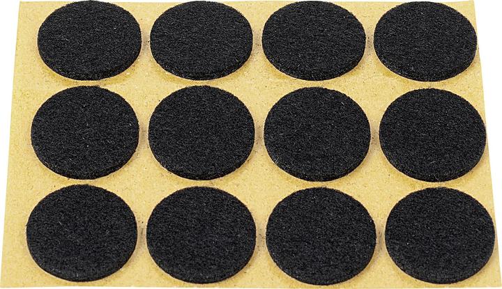 Produktbild Hansi-Siebert Filzgleiter Ø22mm 12er Pack (Filzgleiter, 12 Stück)