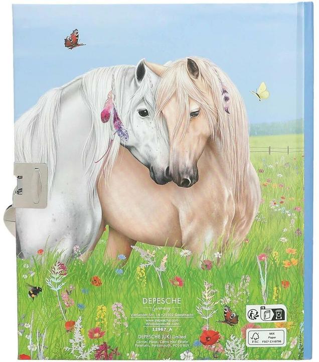 Actual product image Depesche Miss Melody - Diary, Motif 1 - (412967) (Dotted, Hardcover)