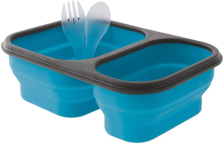 Image du produit Eurotrail Boîte de rangement M, 2 compartiments, pliable