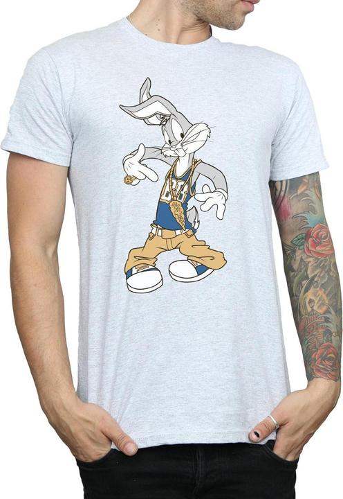 Immagine prodotto Looney Tunes Rapper Maglietta Bugs Bunny Uomo (3XL)