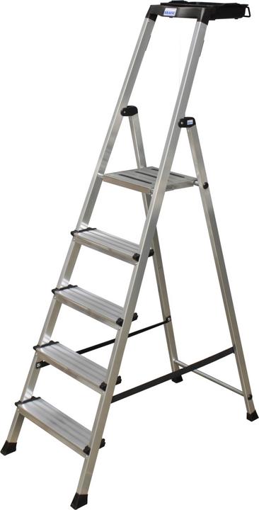 Krause Aluminum step ladder (Stepladder, 185 cm)