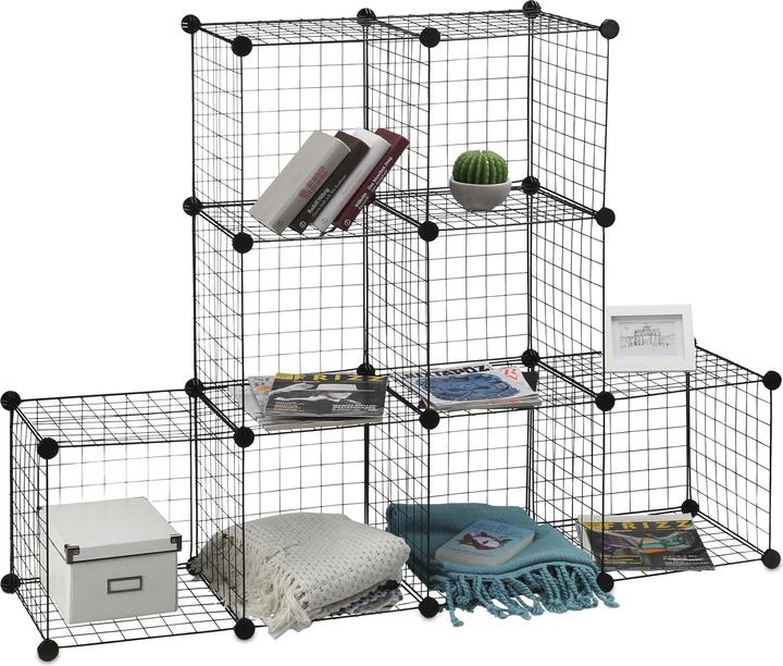 Actual product image Relaxdays Modular Grid Shelf