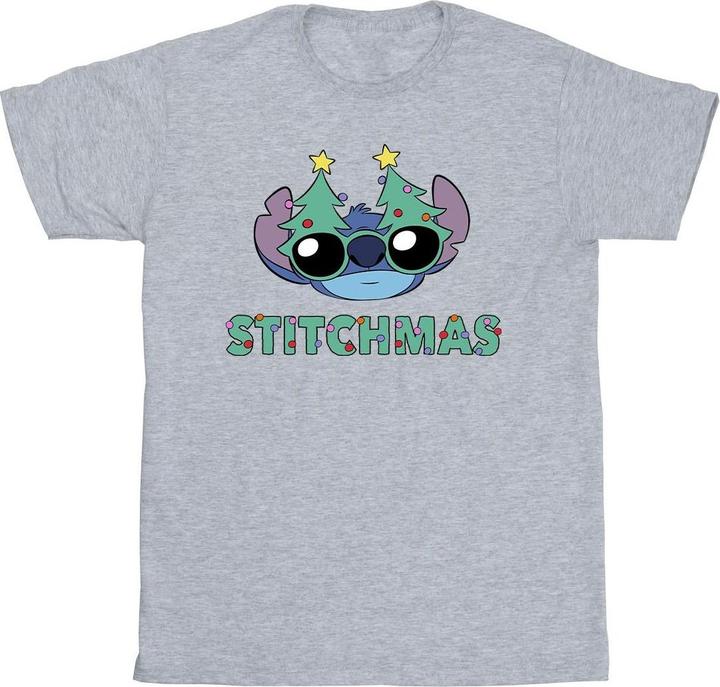Immagine prodotto Disney Lilo & Stitch Stitchmas Glasses Maglietta Uomo (S)